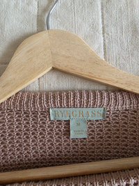 Open Knit Cotton Sweater (M)