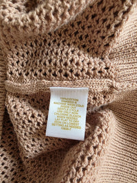Open Knit Cotton Sweater (M)