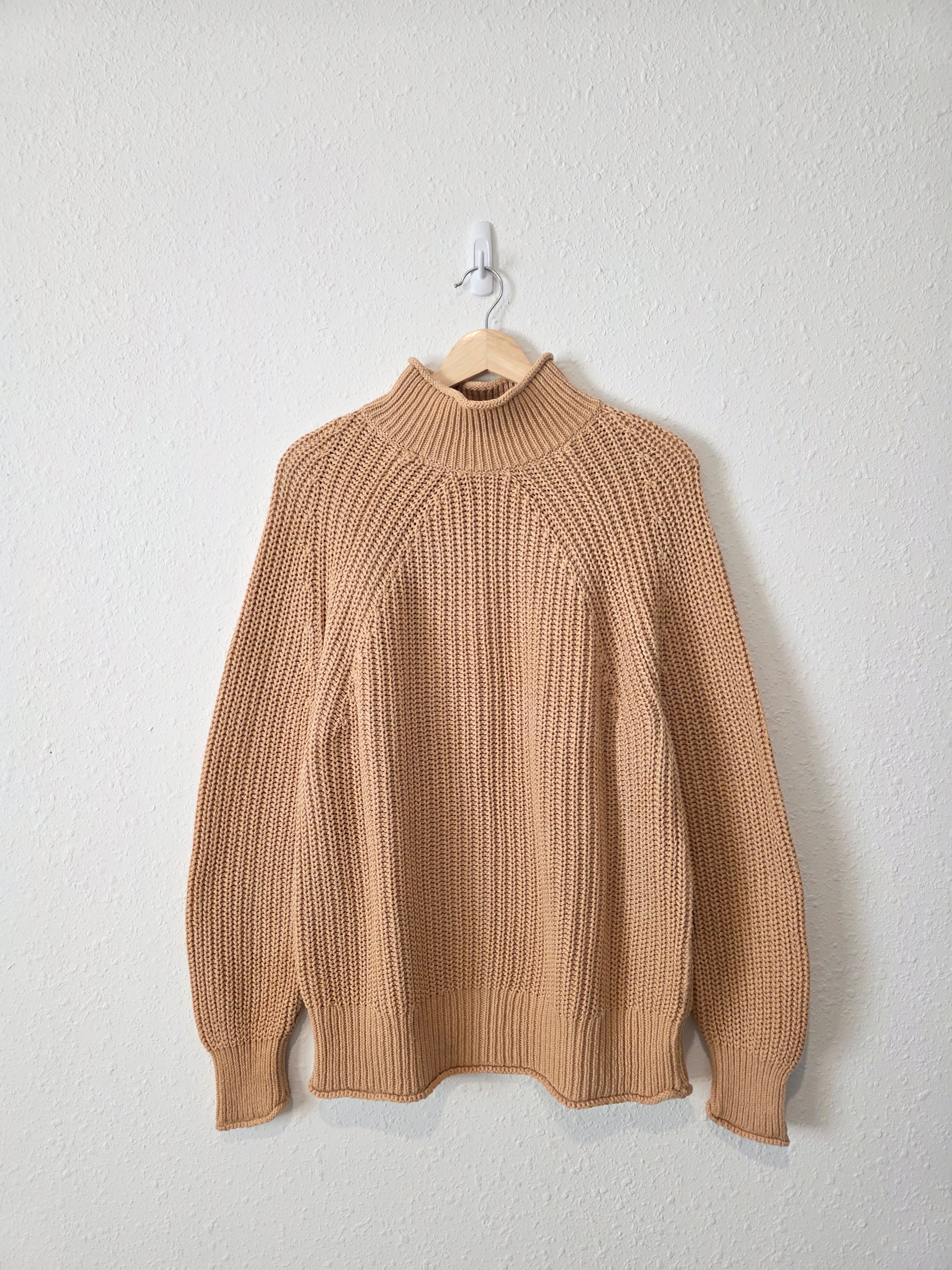 J.Crew Cotton Rollneck Sweater (M)