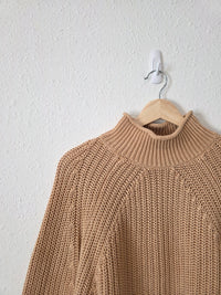 J.Crew Cotton Rollneck Sweater (M)