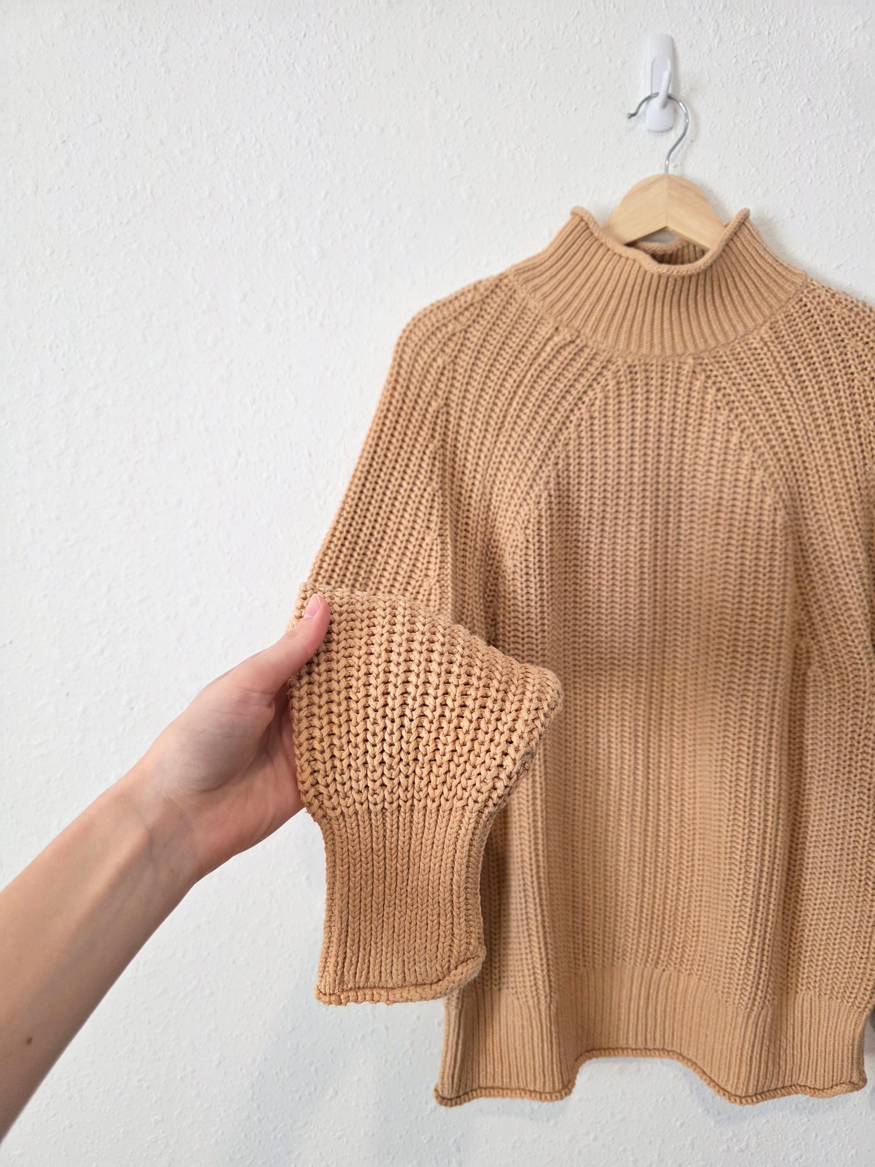 J.Crew Cotton Rollneck Sweater (M)