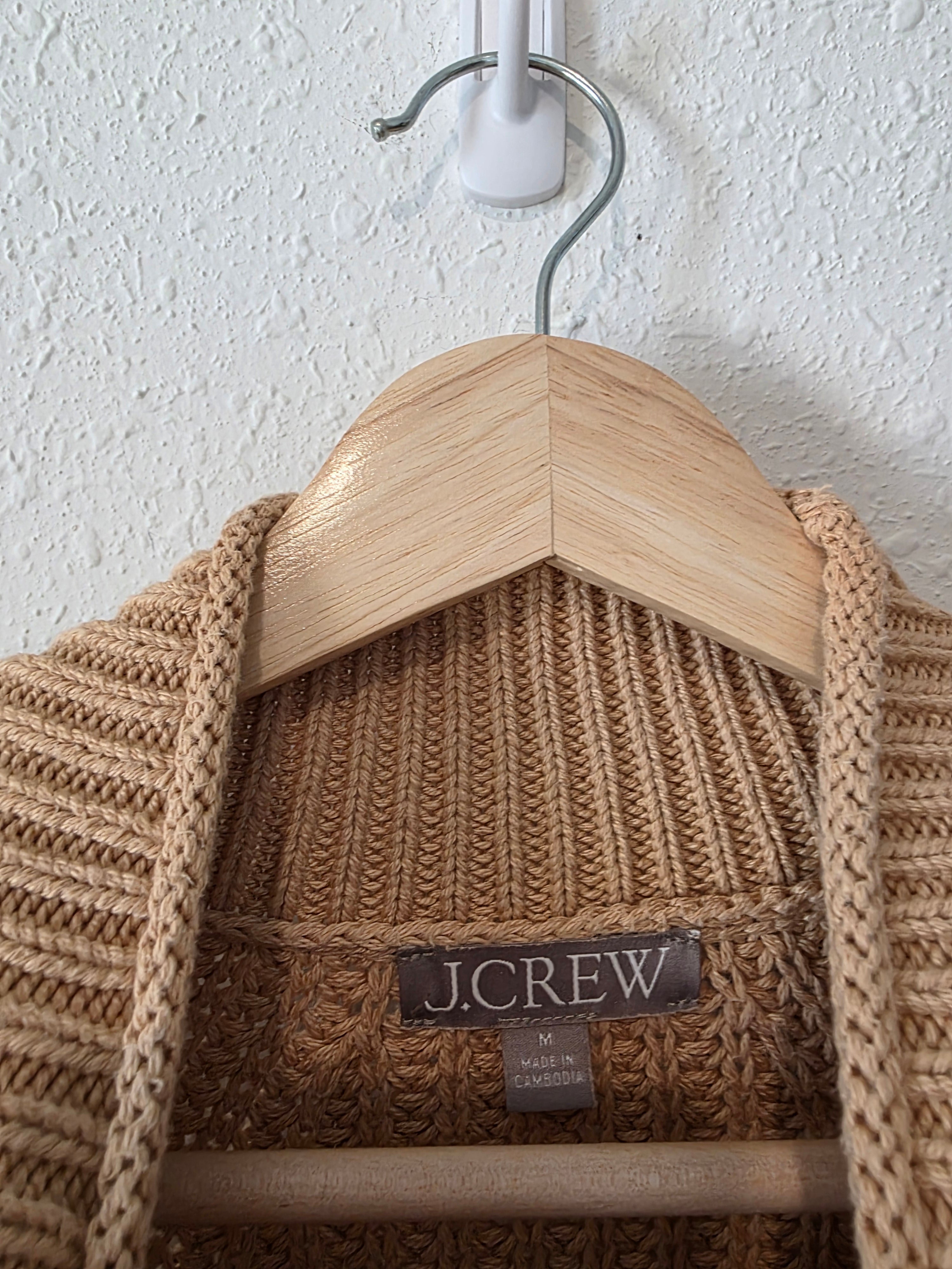 J.Crew Cotton Rollneck Sweater (M)