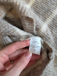 NEW Ruffle Striped Sweater (S)