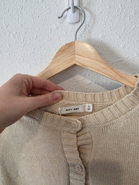 Mod Ref Button Up Knit Top (S)
