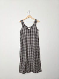 Lou & Grey Checkered Midi Dress (XS)
