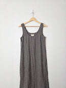 Lou & Grey Checkered Midi Dress (XS)