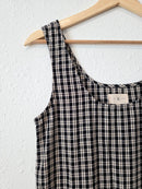 Lou & Grey Checkered Midi Dress (XS)