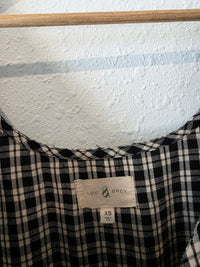 Lou & Grey Checkered Midi Dress (XS)