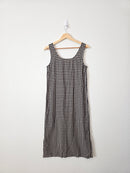 Lou & Grey Checkered Midi Dress (XS)