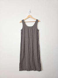Lou & Grey Checkered Midi Dress (XS)