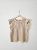 Gap Crochet Knit Top (L)