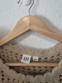 Gap Crochet Knit Top (L)