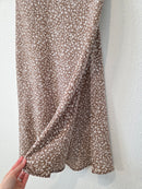 Altar'd State Brown Floral Skirt (L)