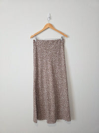 Altar'd State Brown Floral Skirt (L)