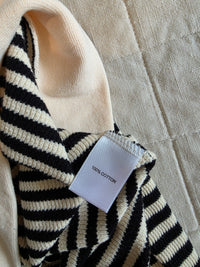 Striped Quarter Zip Pullover (2X)