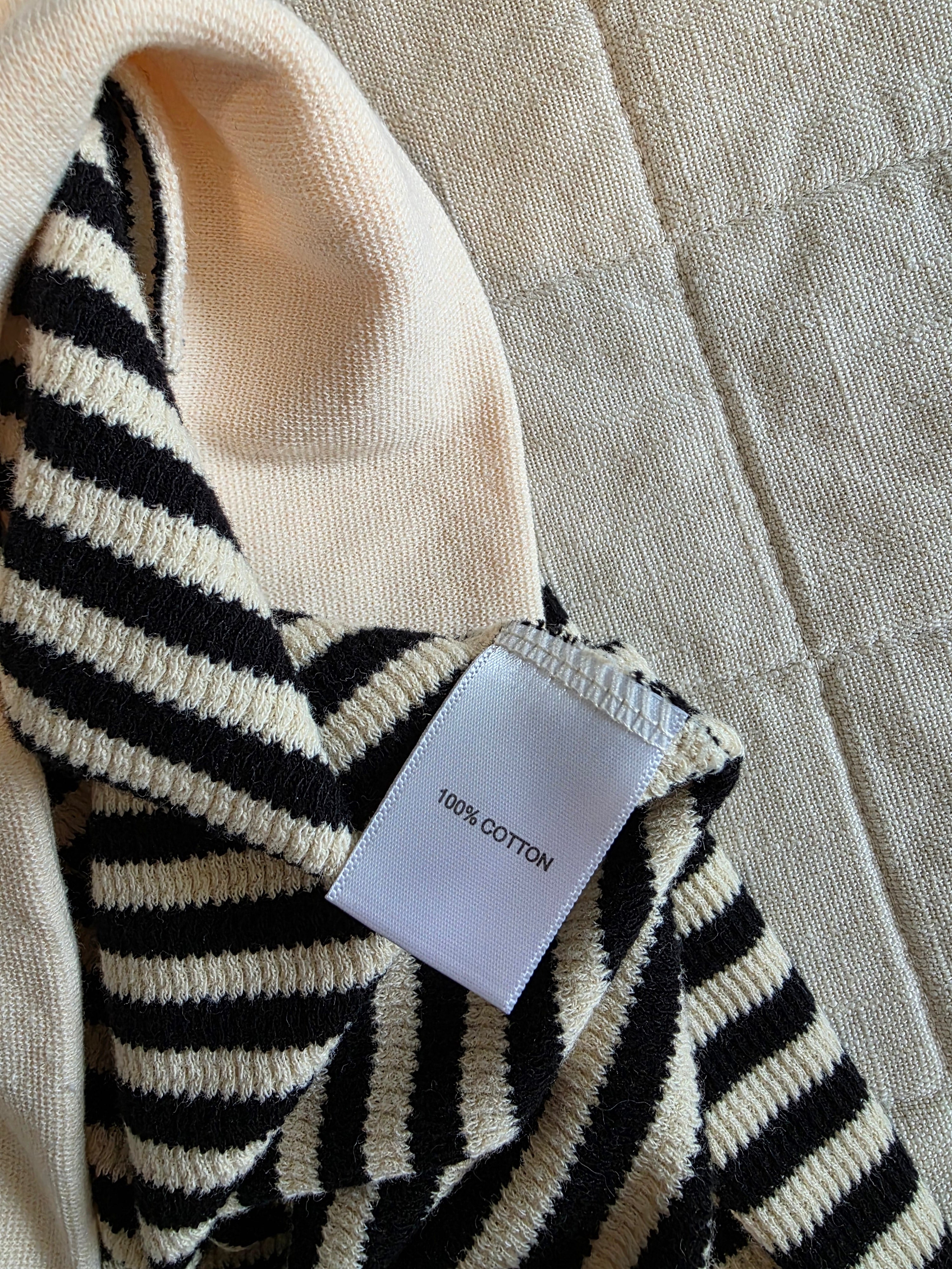 Striped Quarter Zip Pullover (2X)