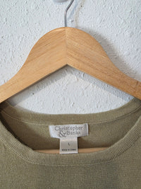 Vintage Cotton Ramie Tank (L)