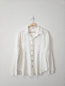 Miou Muse Cotton Gauze Button Up (M)