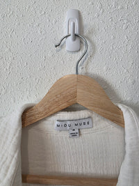 Miou Muse Cotton Gauze Button Up (M)