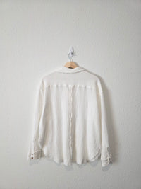 Miou Muse Cotton Gauze Button Up (M)