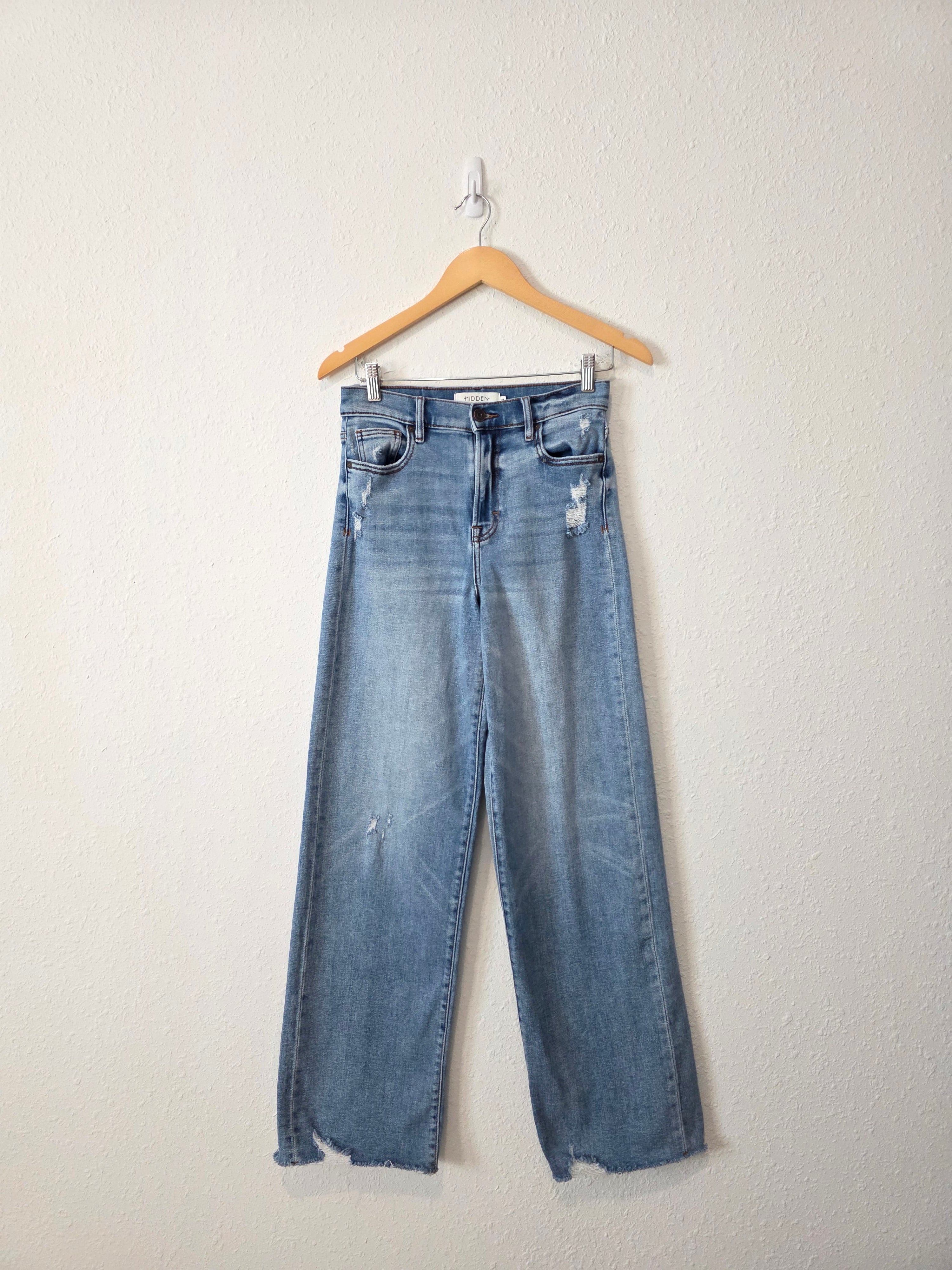 Hidden Relaxed Wide Leg Jeans (26)
