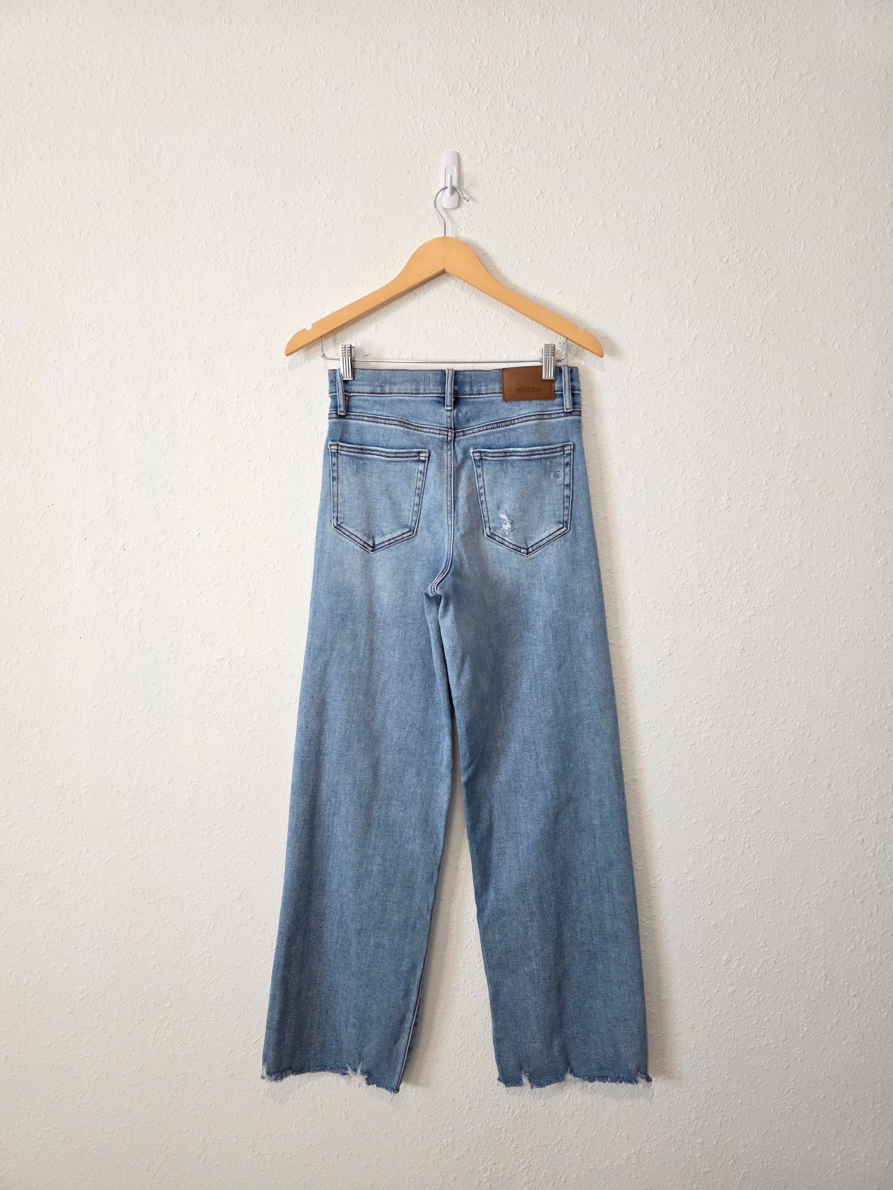Hidden Relaxed Wide Leg Jeans (26)