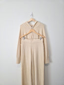 NEW Cream Knit Matching Set (M/L)