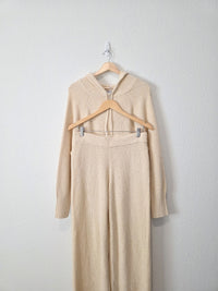 NEW Cream Knit Matching Set (M/L)