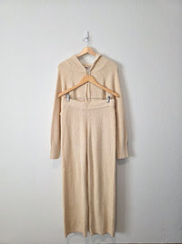 NEW Cream Knit Matching Set (M/L)