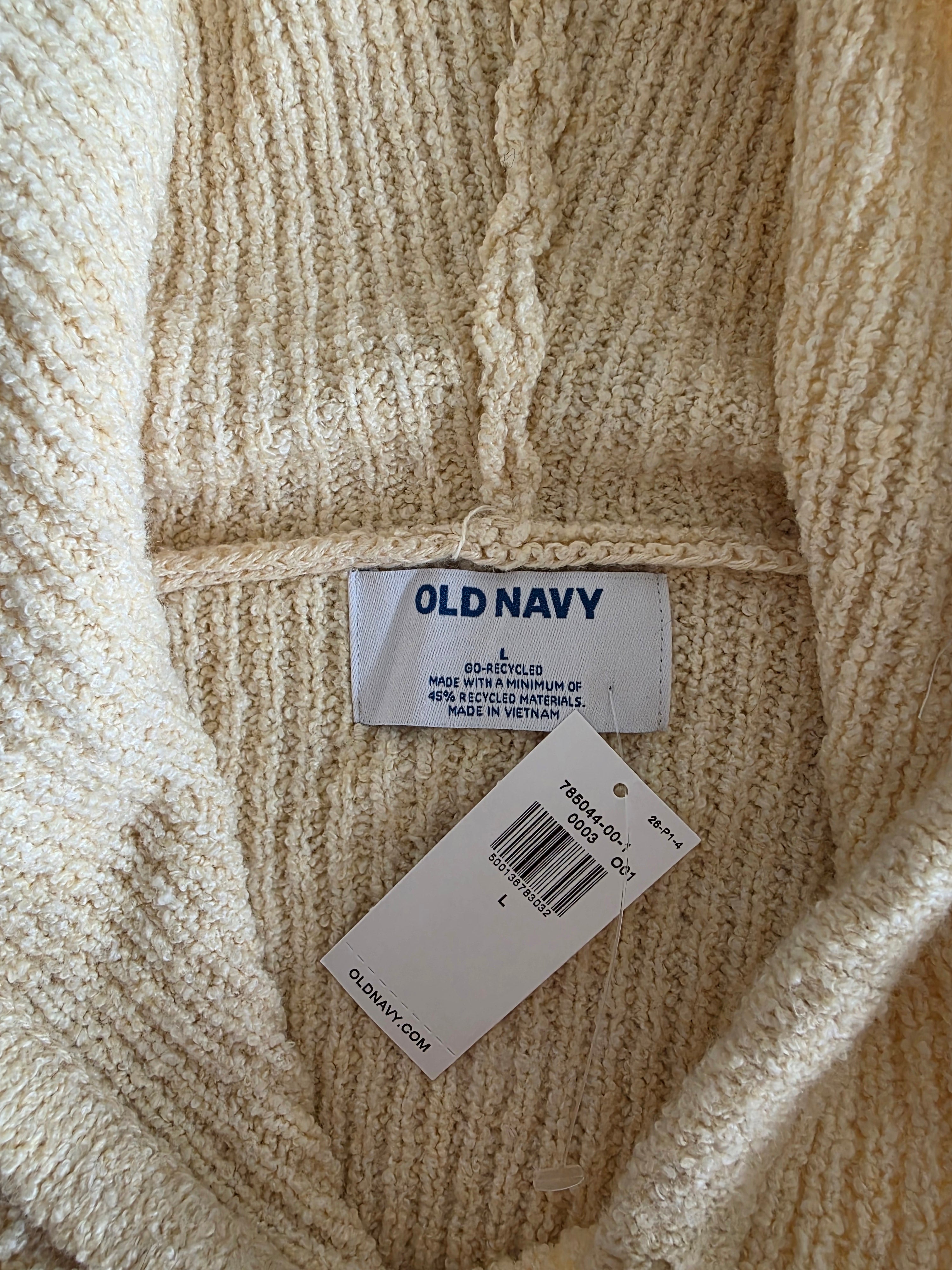 NEW Cream Knit Matching Set (M/L)