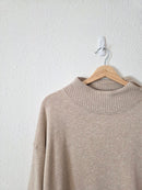 Aerie Oat Mockneck Sweatshirt (S)