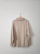 Aerie Oat Mockneck Sweatshirt (S)