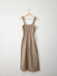 Loveriche Wide Leg Gauze Jumpsuit (S)