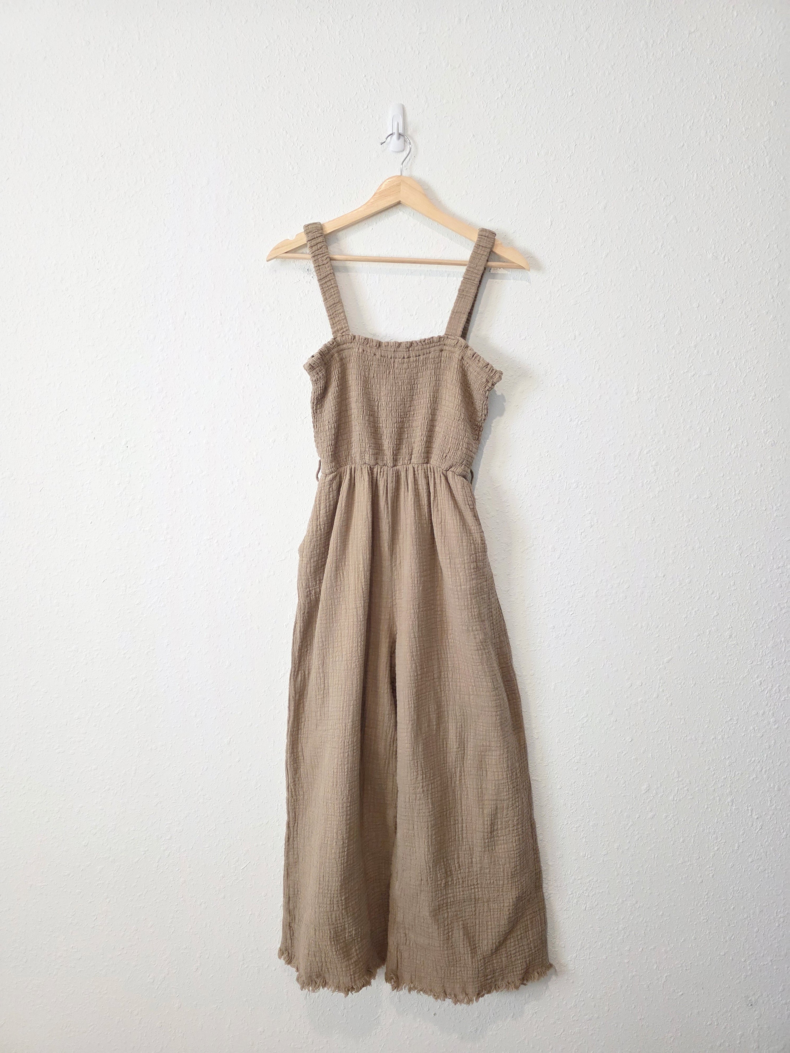 Loveriche Wide Leg Gauze Jumpsuit (S)
