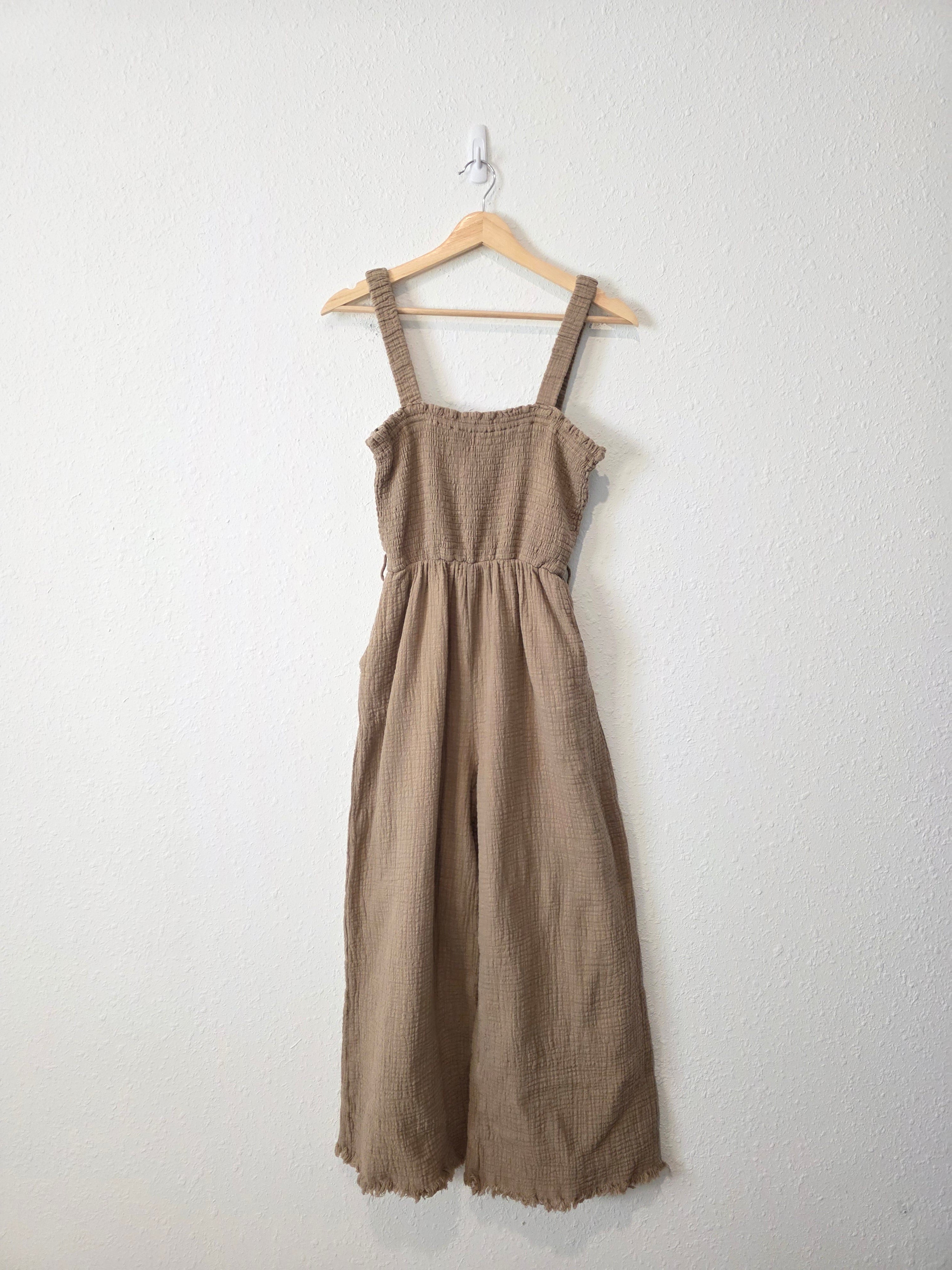 Loveriche Wide Leg Gauze Jumpsuit (S)