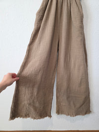 Loveriche Wide Leg Gauze Jumpsuit (S)