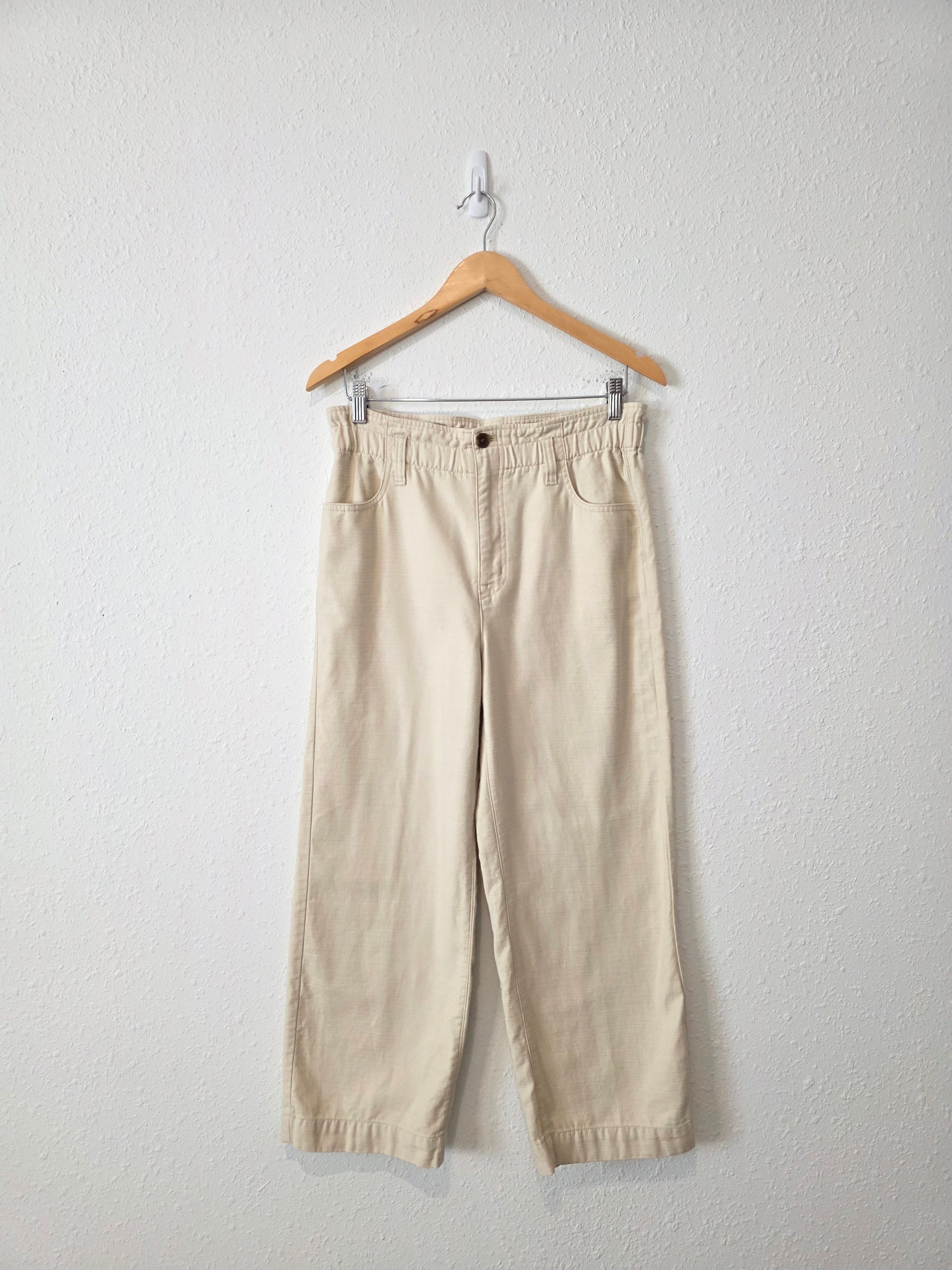 J.Crew Ecru Straight Pants (6)
