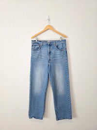 Levi's Ribcage Straight Jeans (33)