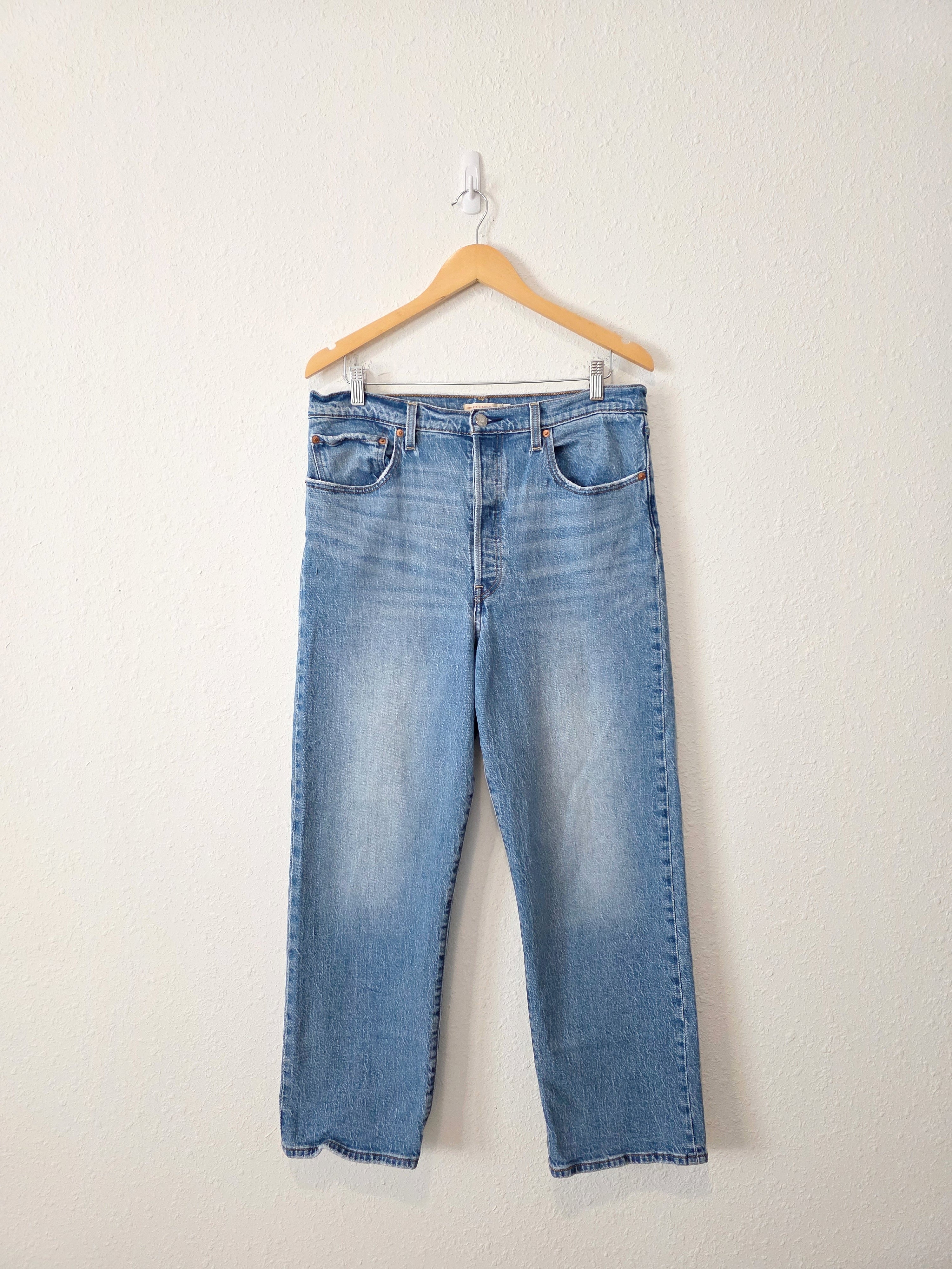 Levi's Ribcage Straight Jeans (33)