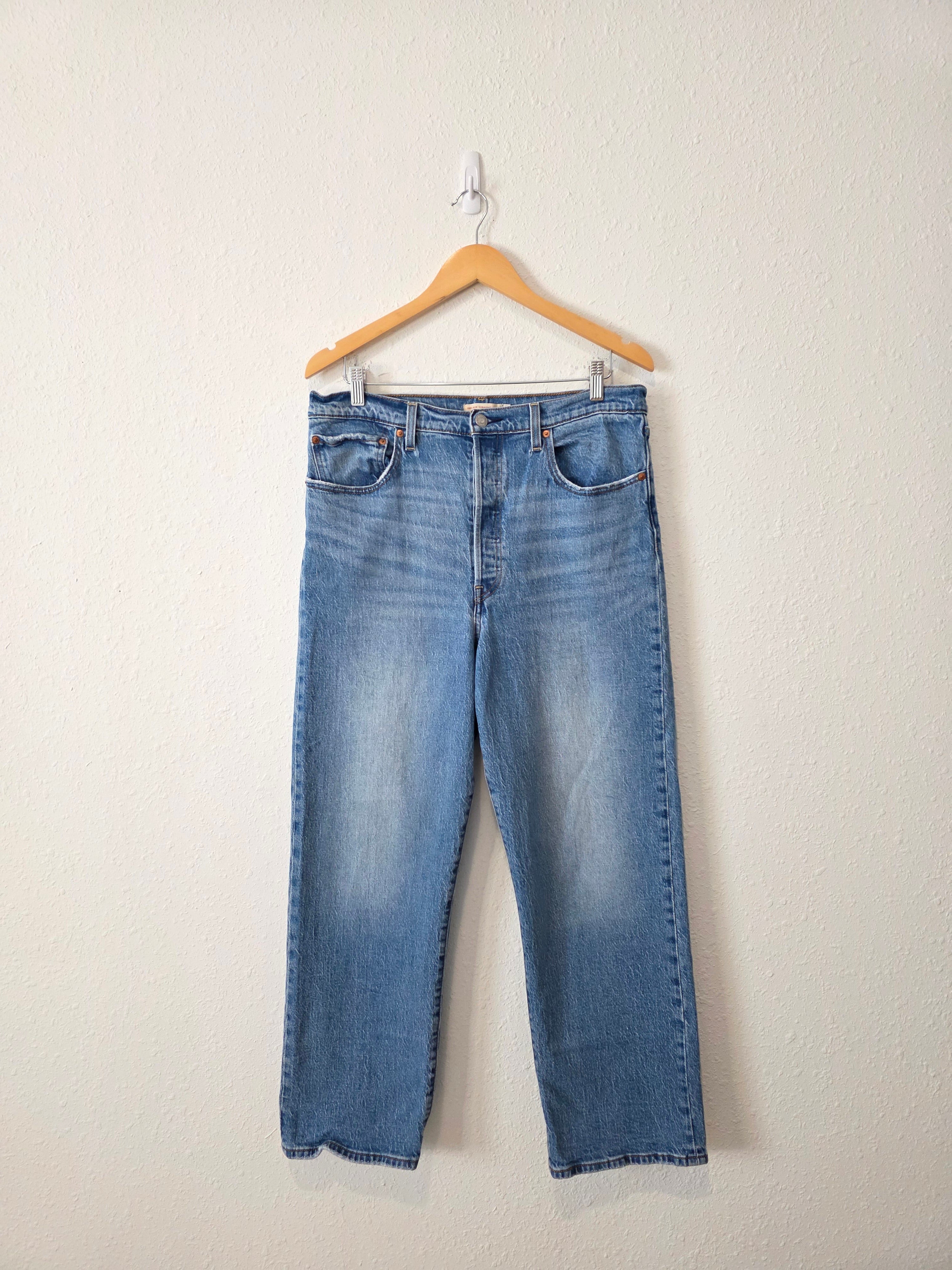 Levi's Ribcage Straight Jeans (33)