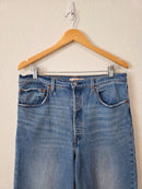 Levi's Ribcage Straight Jeans (33)