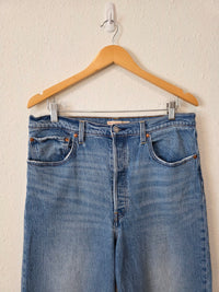 Levi's Ribcage Straight Jeans (33)