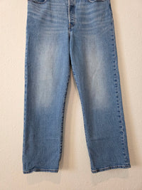 Levi's Ribcage Straight Jeans (33)