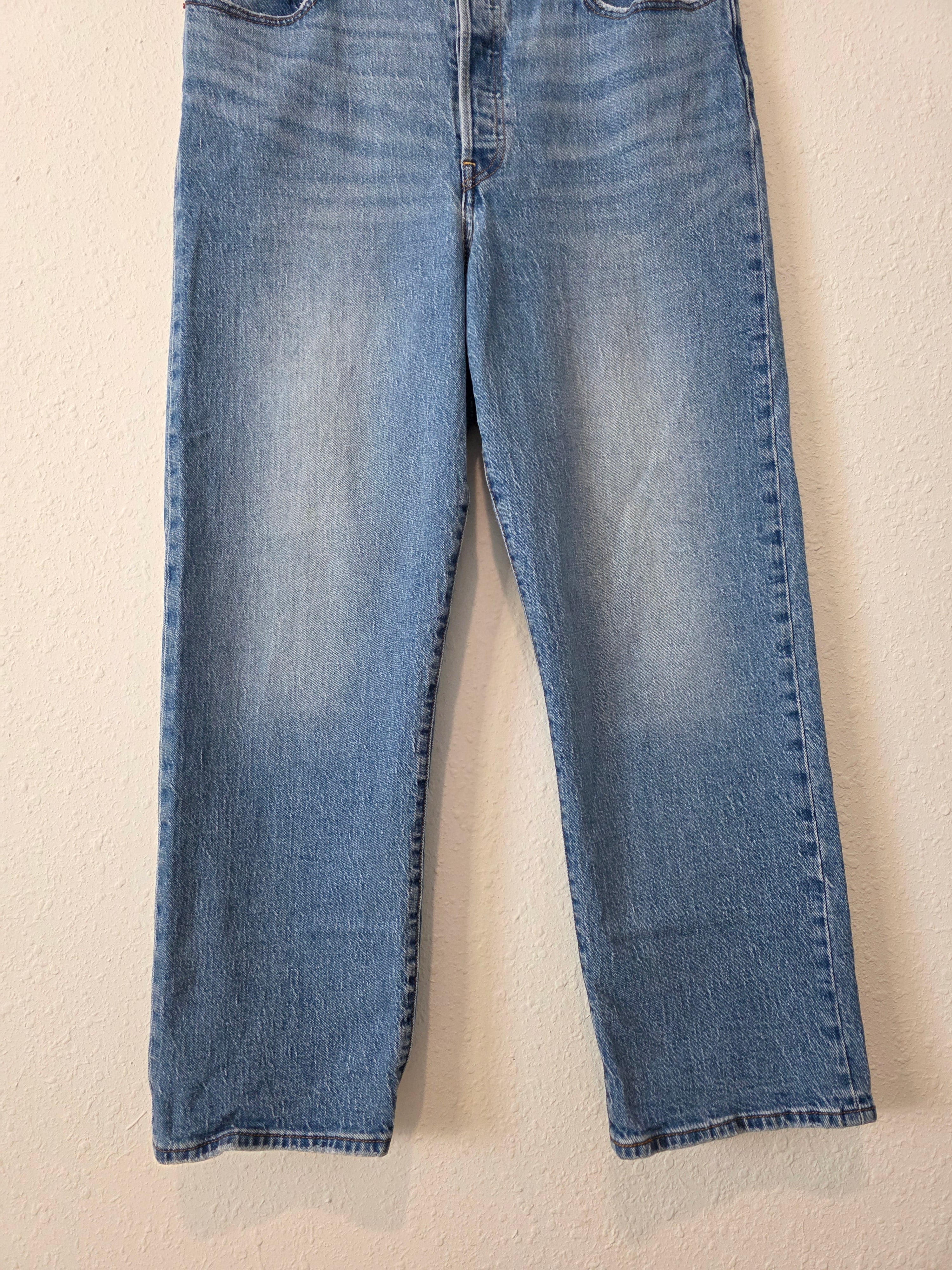 Levi's Ribcage Straight Jeans (33)
