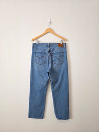 Levi's Ribcage Straight Jeans (33)