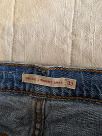 Levi's Ribcage Straight Jeans (33)