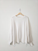 Aerie Oversized Ribbed Sweater (XL)