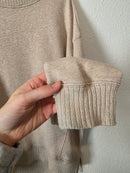 Aerie Oat Mockneck Sweatshirt (S)