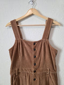 Aerie Corduroy Kick Flare Overalls (M)