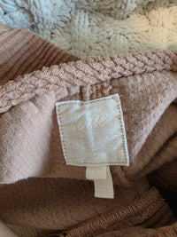 Aerie Corduroy Kick Flare Overalls (M)